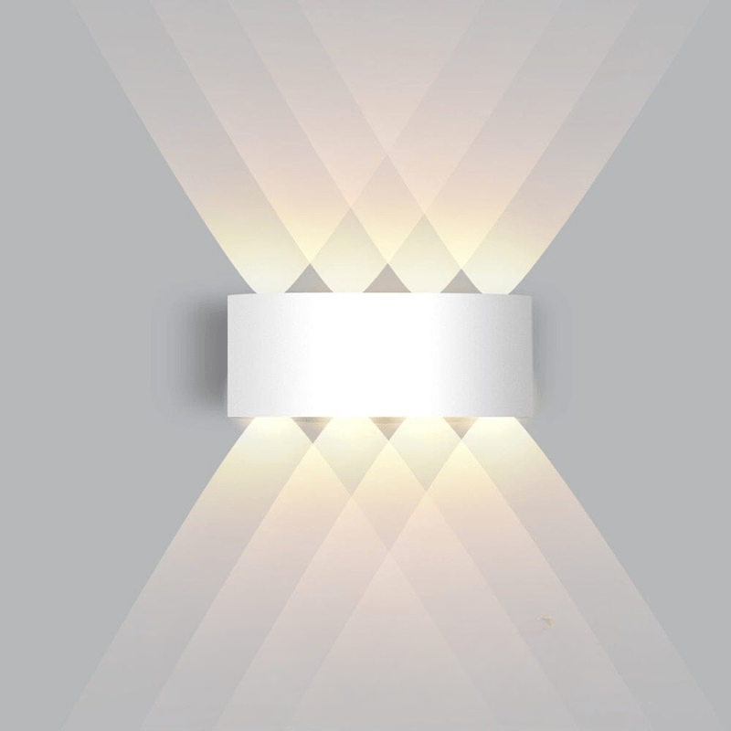 Outdoor LED Wall Light for Weatherproof Illumination - Modern Exterior Sconce for Patios, Doors and Walls