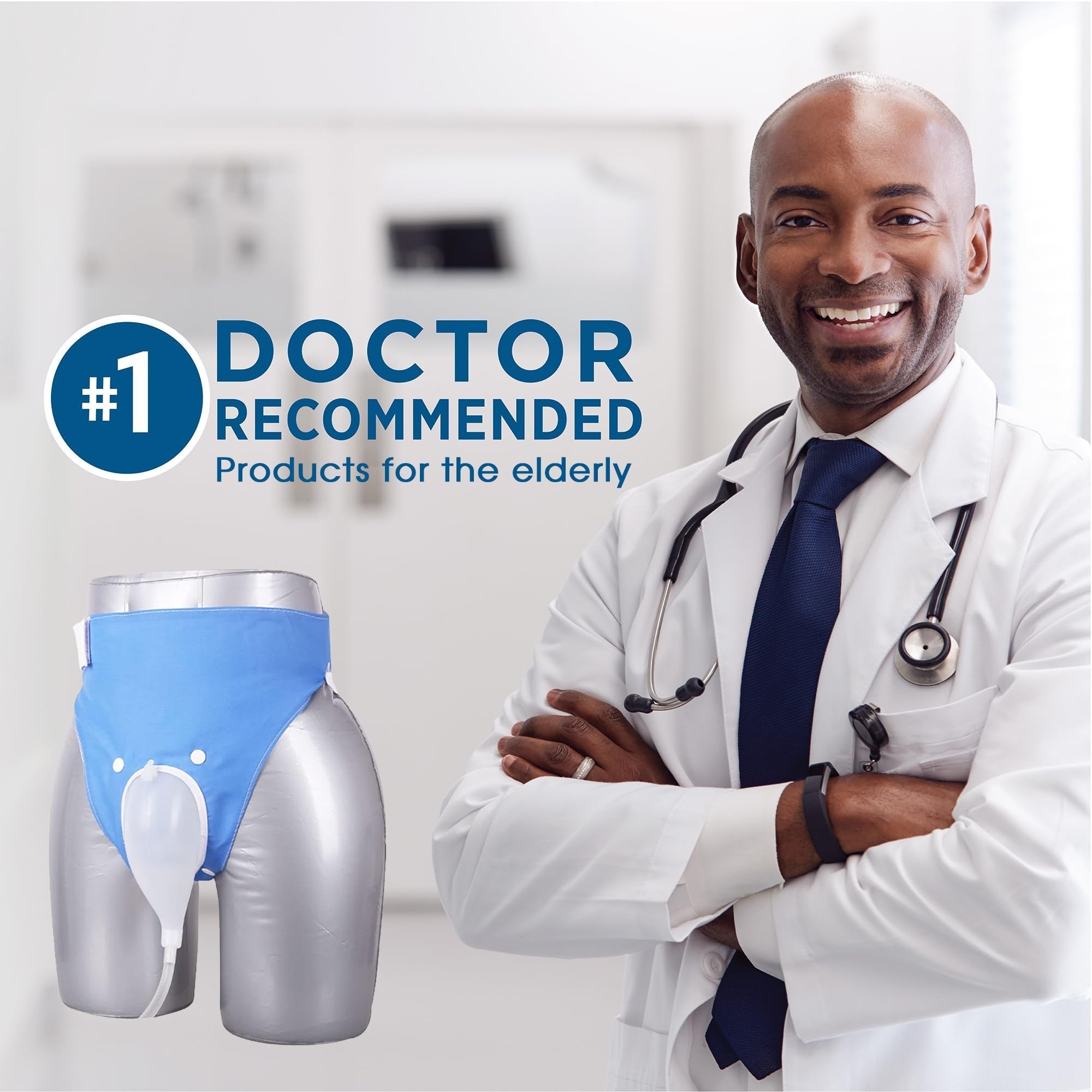 Medical Grade Urine Drainage Bag | Portable Reusable Urinary Collection Leg Bag