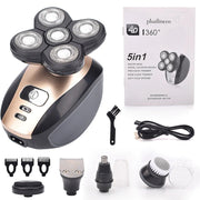 Electric Head Shaver for Men with Bald Head Razor Grooming Kit