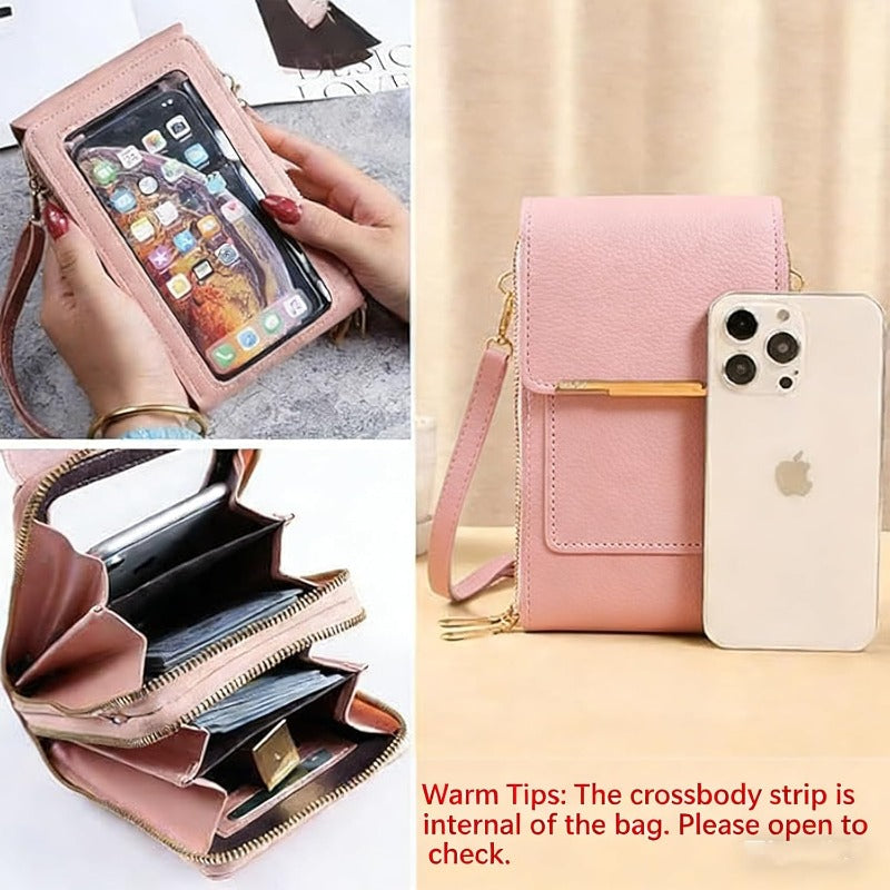 RFID Blocking Anti Theft Phone Wallet and Credit Card Holder