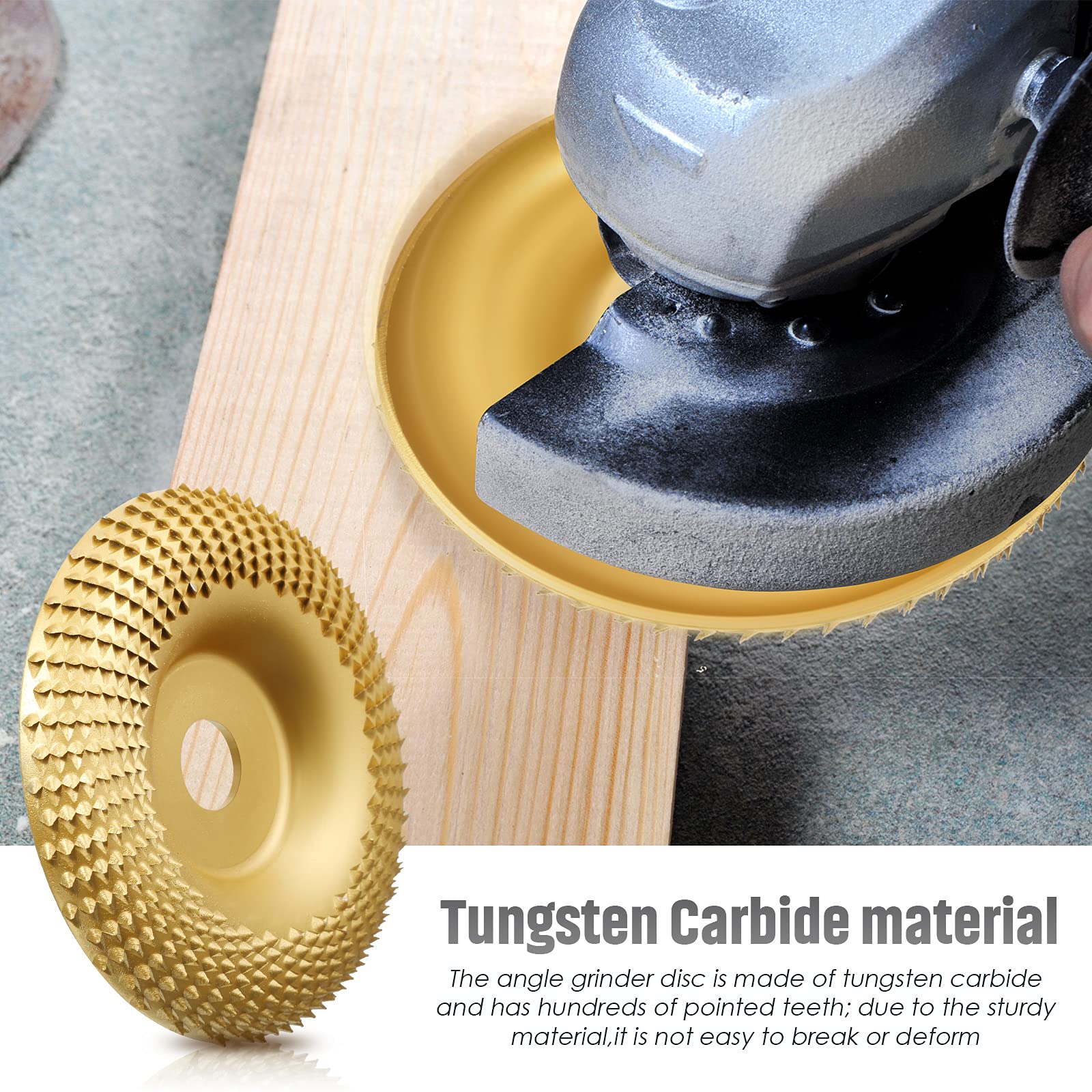 Tungsten Carbide Wood Carving Disc and Grinding Wheel