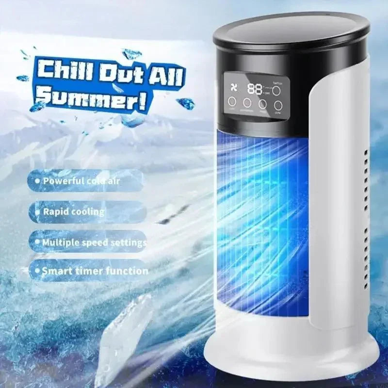 Portable evaporative air cooler detail