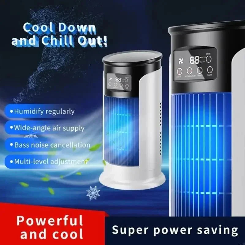 Portable evaporative air cooler detail