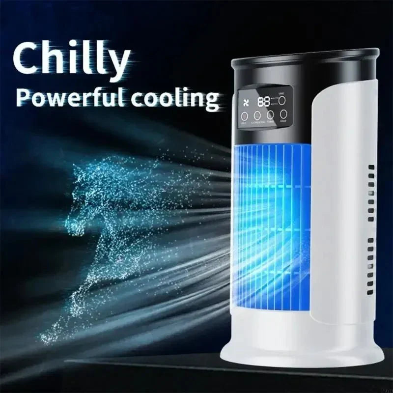 Portable evaporative air cooler detail