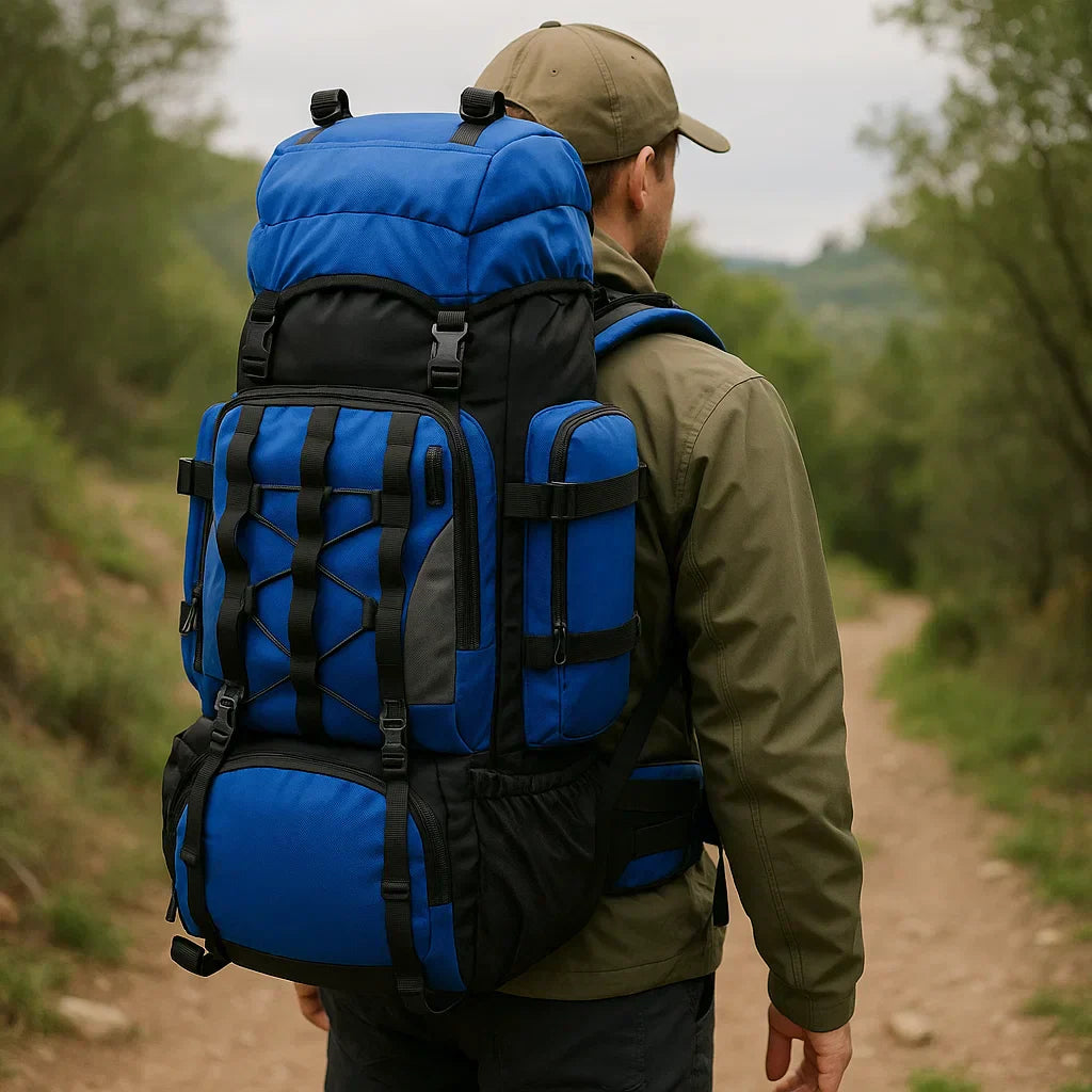 Hikinoken 90L Waterproof Hiking Backpack | Ultralight Camping Rucksack