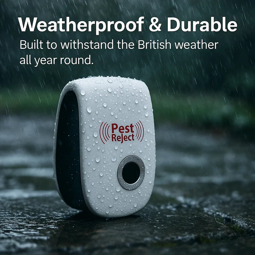 Ultrasonic Squirrel Repeller Device | Electronic Deterrent for Outdoor Yards