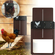 Automatic Chicken Coop Door | Electric Poultry Gate Opener with Light Sensor