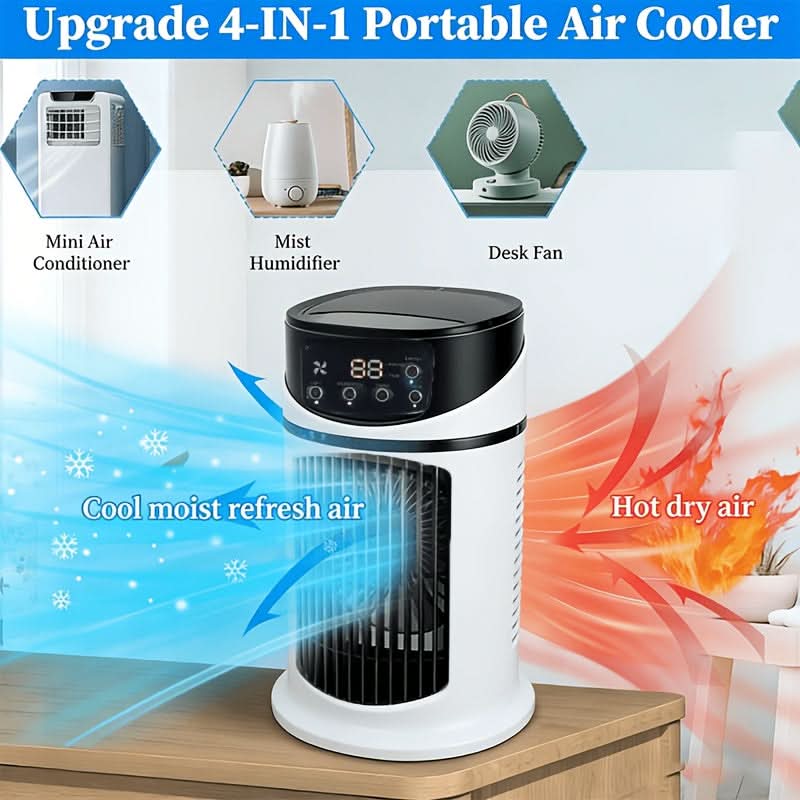 Air cooler fan controls