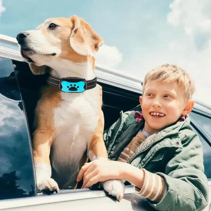 BarkTamer Pro Anti-Bark Collar - Gentle Vibration & Sound Training