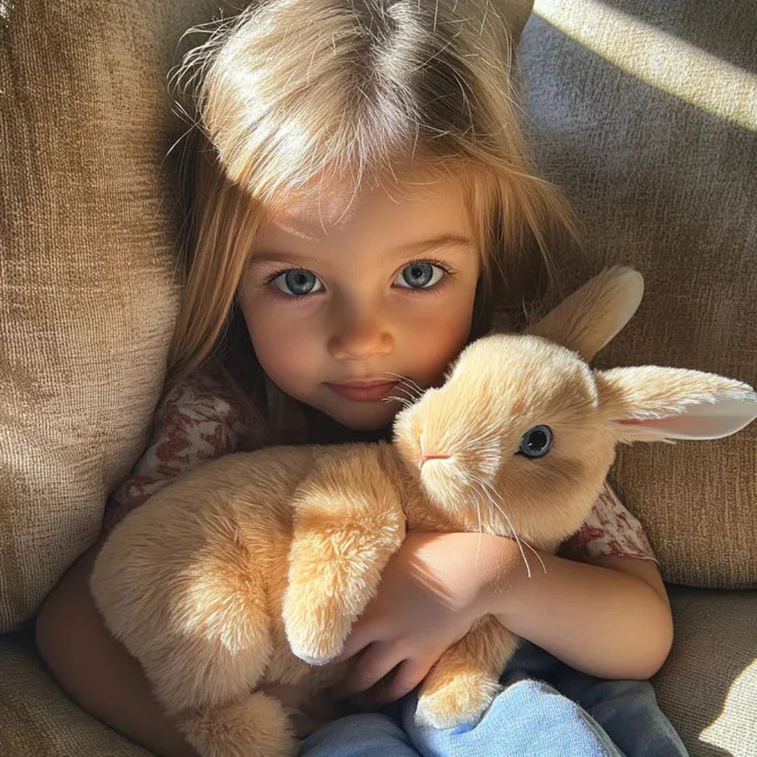 Electronic Hopping Bunny Toy | Realistic Moving Rabbit Plush for Kids