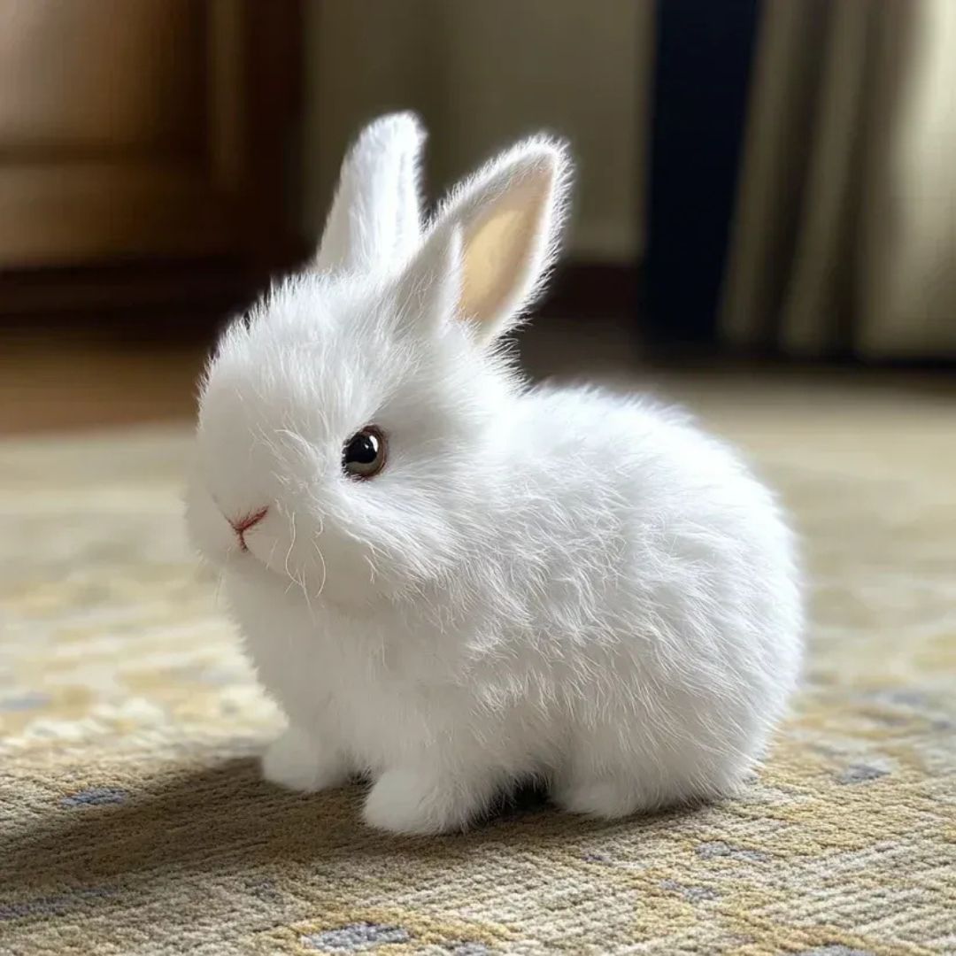 Electronic Hopping Bunny Toy | Realistic Moving Rabbit Plush for Kids