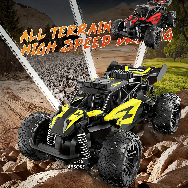 Remote Control Off Road Monster Truck | All Terrain 4WD RC Buggy