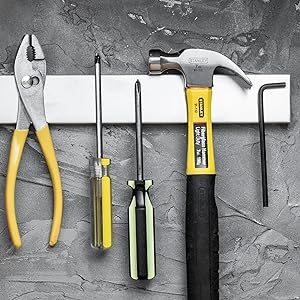 Stainless Steel Magnetic Knife Holder for Wall or Fridge 14 Inch
