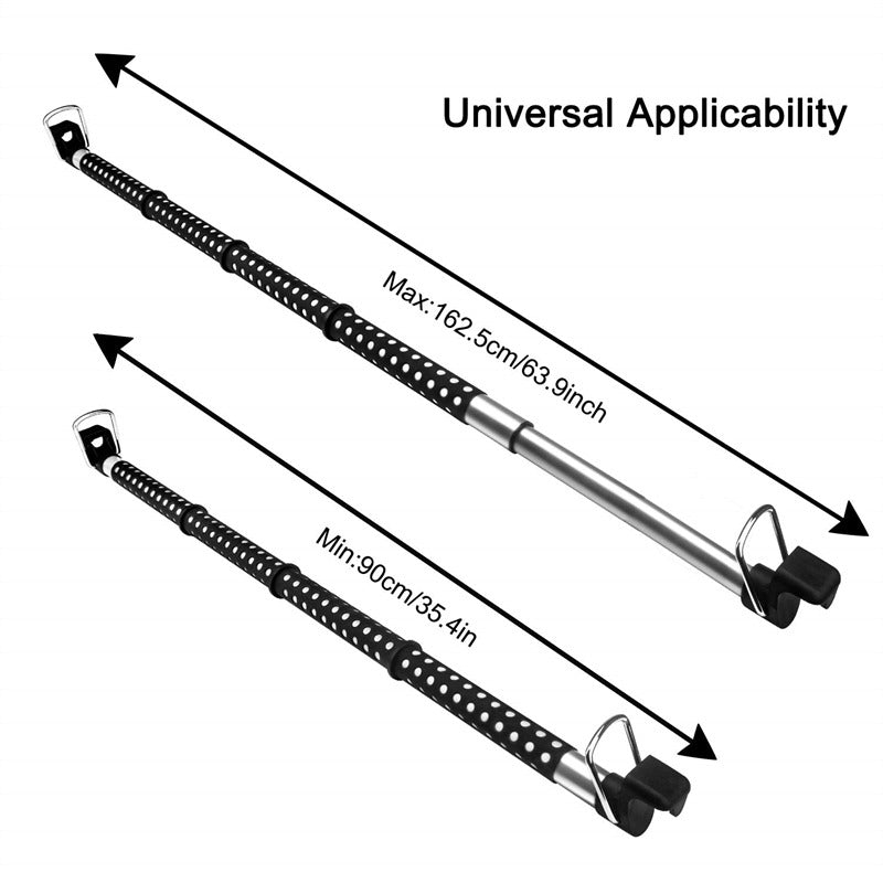 Telescopic Car Clothing Rack | Expandable Vehicle Hanger Bar for Travel