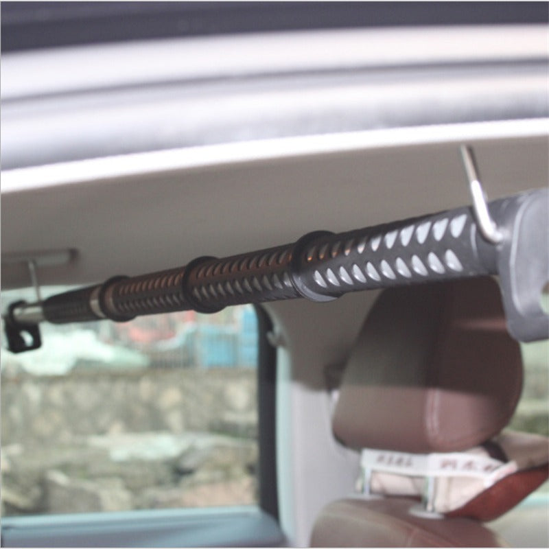 Telescopic Car Clothing Rack | Expandable Vehicle Hanger Bar for Travel
