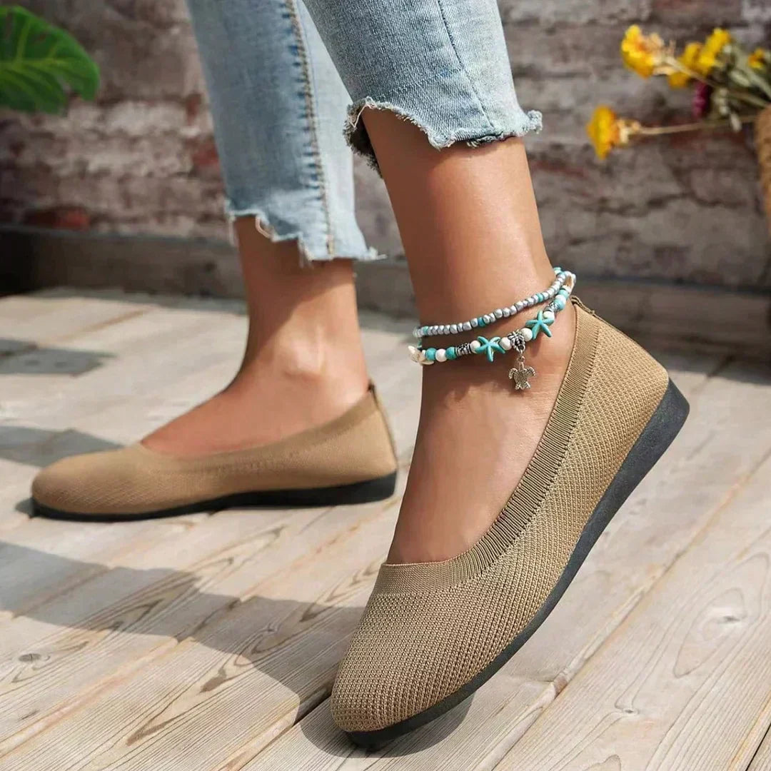 Women's Orthopedic Comfort Slippers – Arch-Support Slip-On House Shoes with Non-Slip Sole