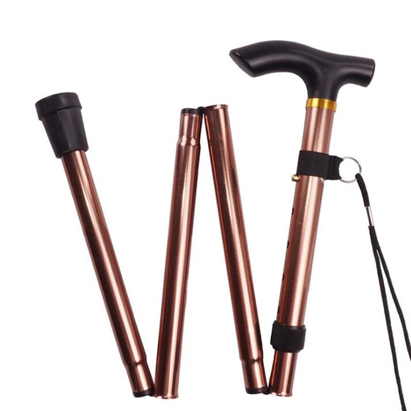 ComfortCane Lightweight Aluminum Walking Cane – Height-Adjustable Support Stick with Ergonomic Non-Slip Grip