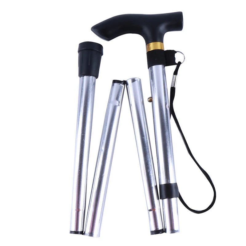 ComfortCane Lightweight Aluminum Walking Cane – Height-Adjustable Support Stick with Ergonomic Non-Slip Grip