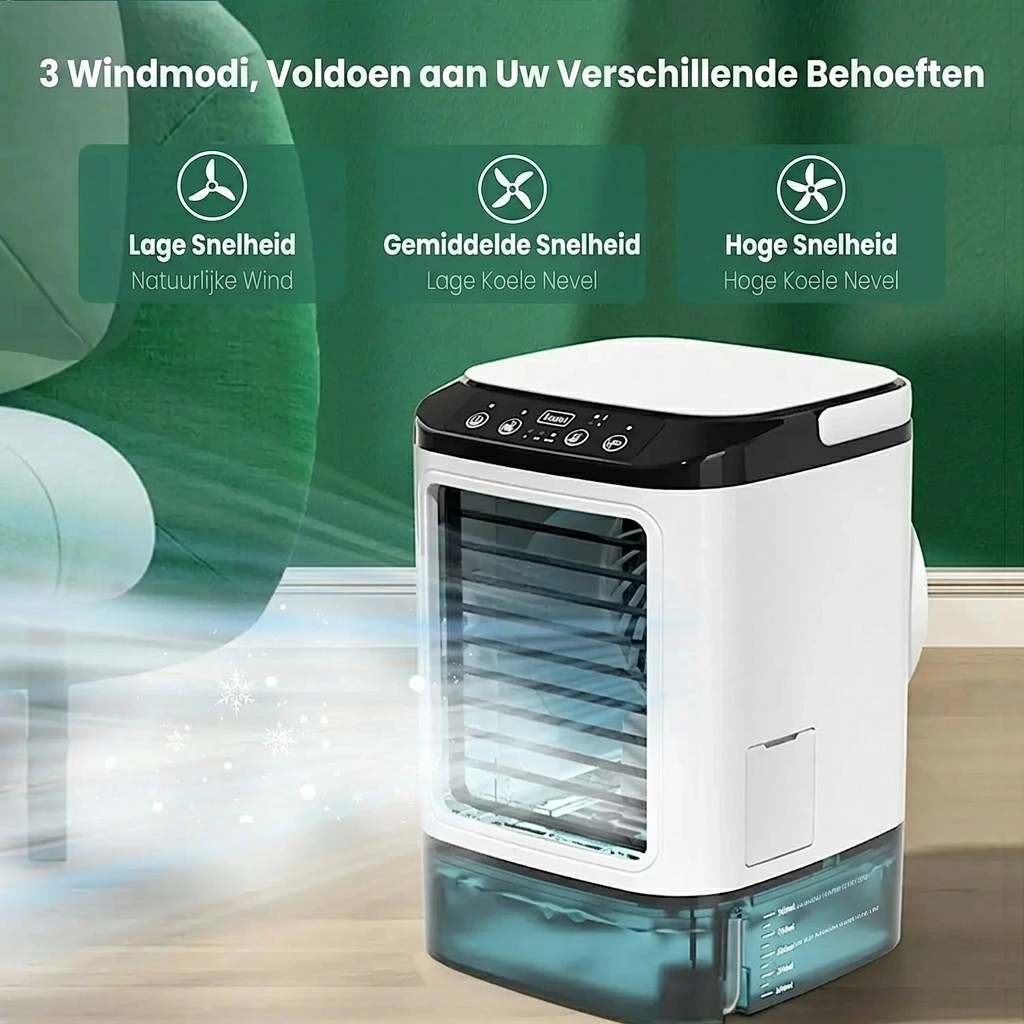 Compact air cooler detail