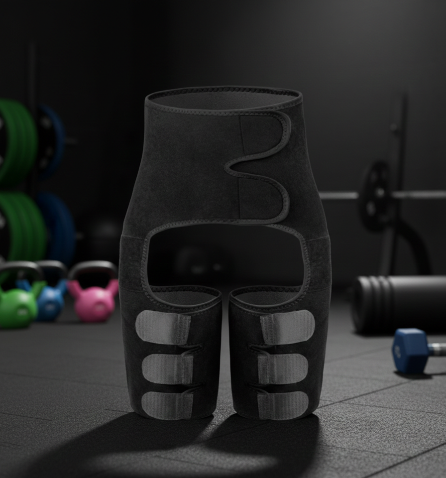 Hip and Thigh Support Band – Adjustable Compression Wrap for Comfortable Movement & Everyday Relief