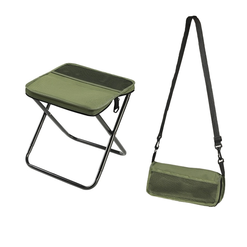 Foldable Backpack Stool and Portable Chair for Camping and Fishing