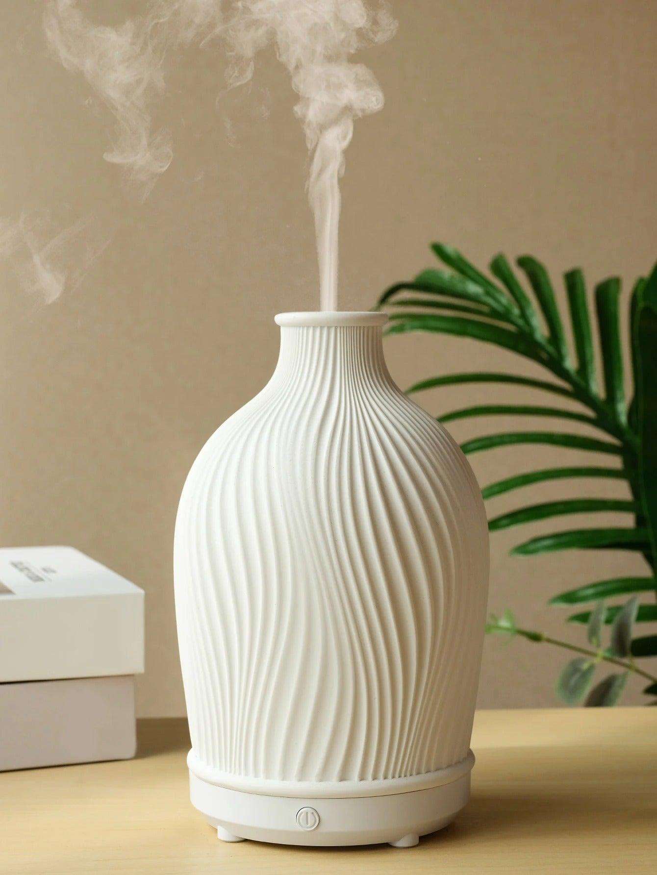 Ultrasonic Essential Oil Diffuser and Boho Vase Style Humidifier