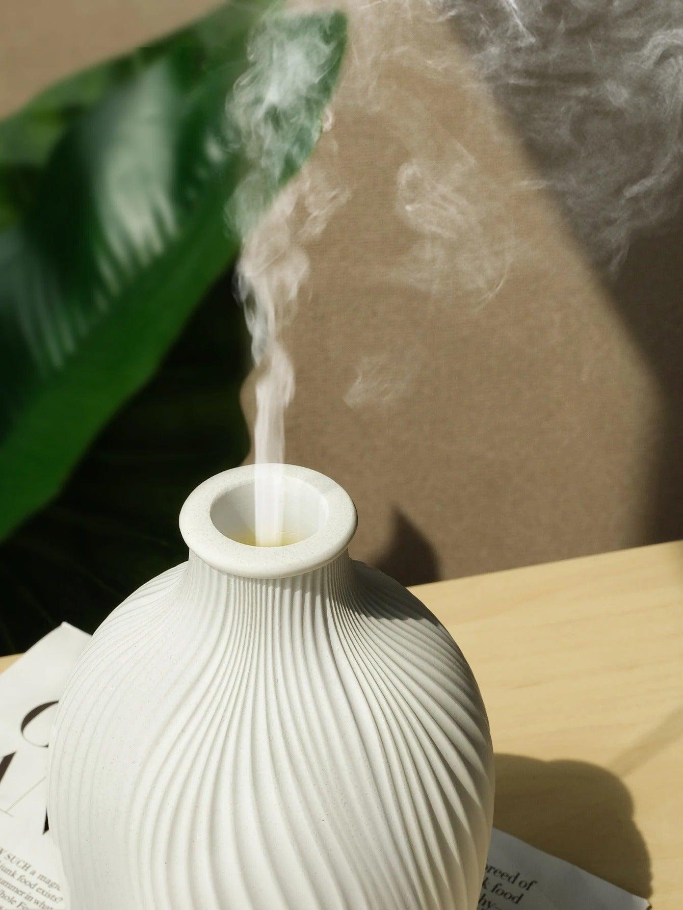 Ultrasonic Essential Oil Diffuser and Boho Vase Style Humidifier