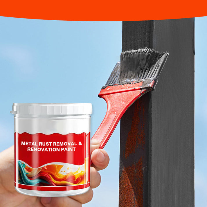 2-in-1 Rust Converter & Repair Paint – Protective Anti-Rust Coating for Metal, Fences, Tools and Vehicle Parts