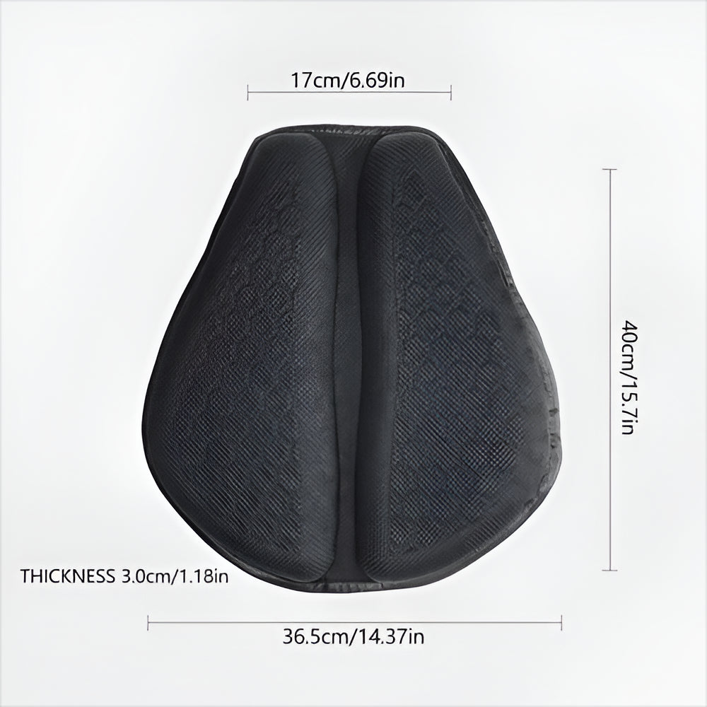 Motorcycle Gel Seat Cushion | Pressure Relief Cooling Saddle Pad