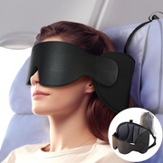 Ergonomic Memory Foam Travel Pillow | Neck Support Cushion for Long Flights