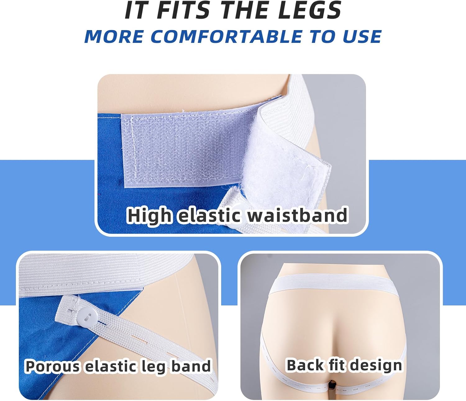 Medical Grade Urine Drainage Bag | Portable Reusable Urinary Collection Leg Bag