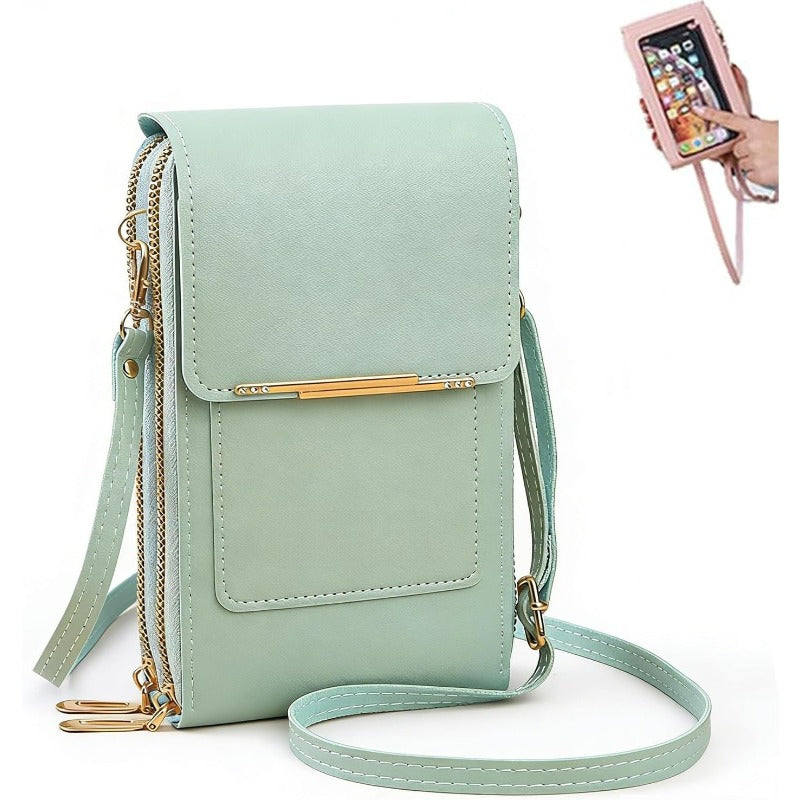 RFID Blocking Anti Theft Phone Wallet and Credit Card Holder