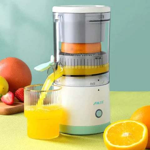 Portable Electric Citrus Juicer | Cordless Automatic Fruit Juice Squeezer