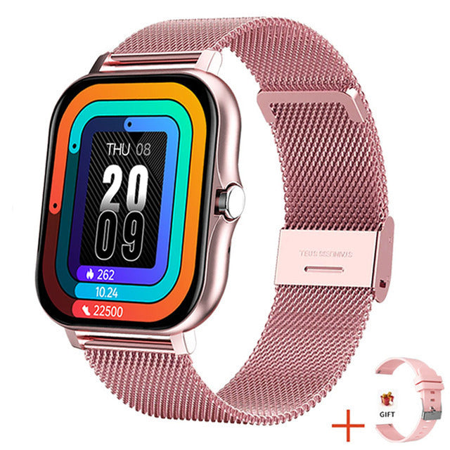 Elegant Smartwatch for Women – Slim Health & Fitness Tracker Watch with Heart Rate, Sleep & Call Alerts