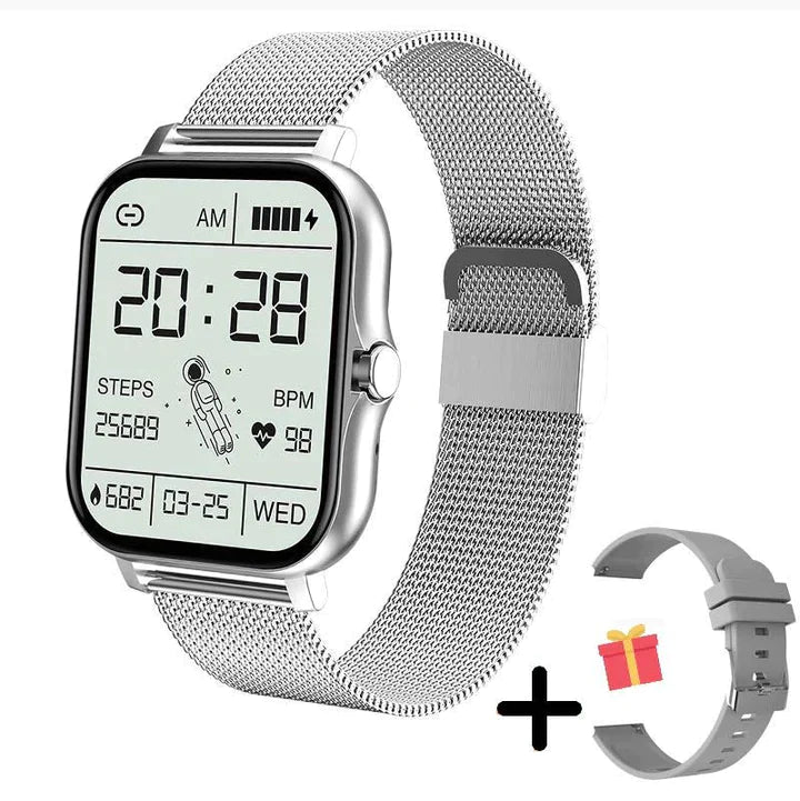 Elegant Smartwatch for Women – Slim Health & Fitness Tracker Watch with Heart Rate, Sleep & Call Alerts