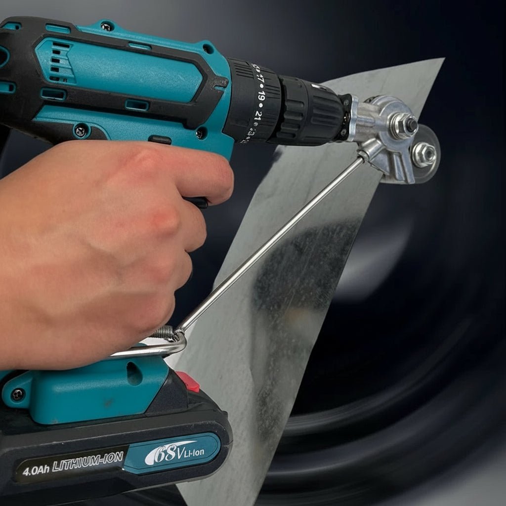 Sheet Metal Cutter Drill Attachment and Professional Nibbler Tool