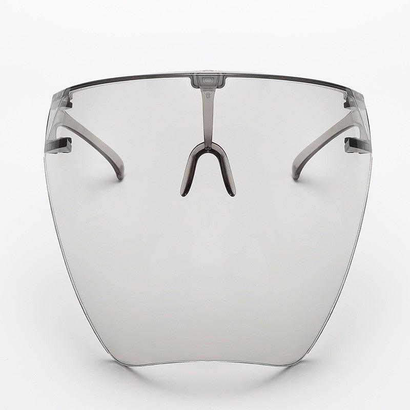 Oversized Face Shield Sunglasses – Full-Face UV Visor Glasses for Outdoor, Beach & Travel