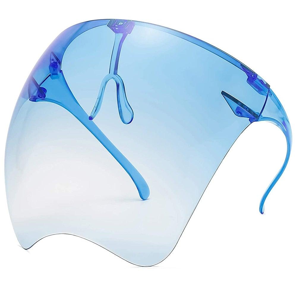 Oversized Face Shield Sunglasses – Full-Face UV Visor Glasses for Outdoor, Beach & Travel