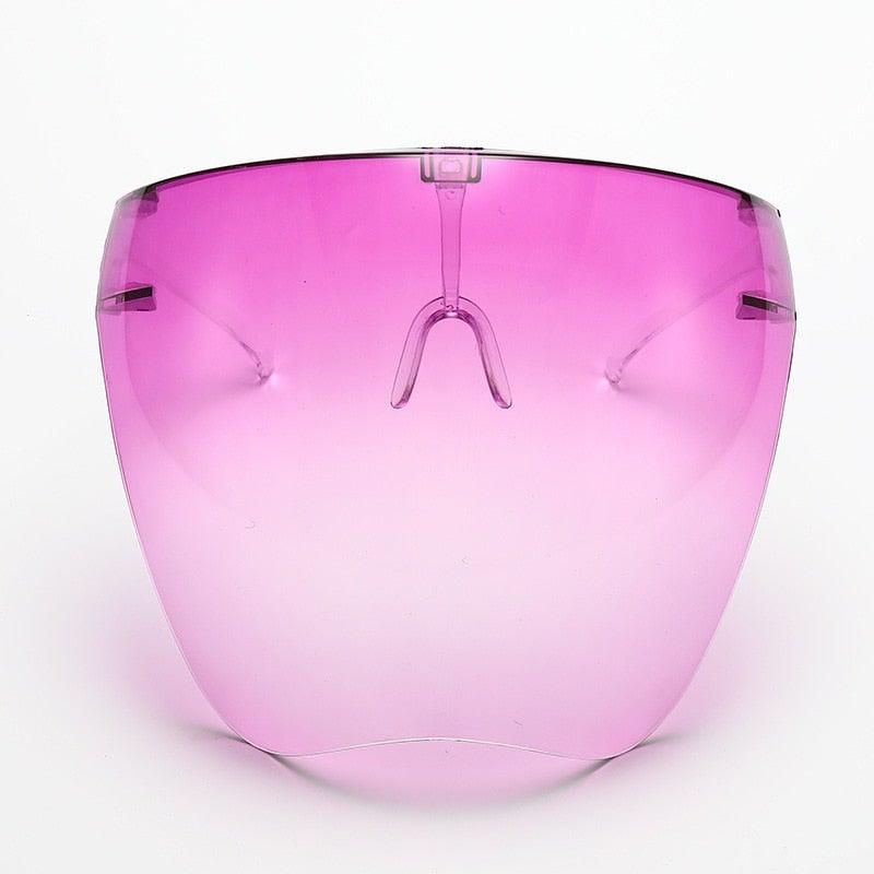 Oversized Face Shield Sunglasses – Full-Face UV Visor Glasses for Outdoor, Beach & Travel