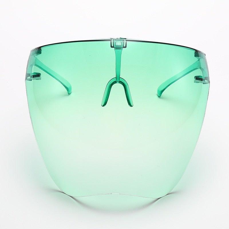 Oversized Face Shield Sunglasses – Full-Face UV Visor Glasses for Outdoor, Beach & Travel