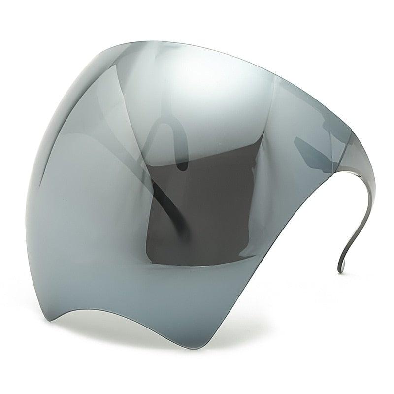 Oversized Face Shield Sunglasses – Full-Face UV Visor Glasses for Outdoor, Beach & Travel