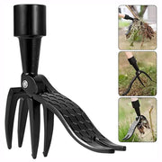 Stainless Steel Long-Handle Stand-Up Weeder – Adjustable No-Bend Garden Root Removal Tool for Lawns & Beds