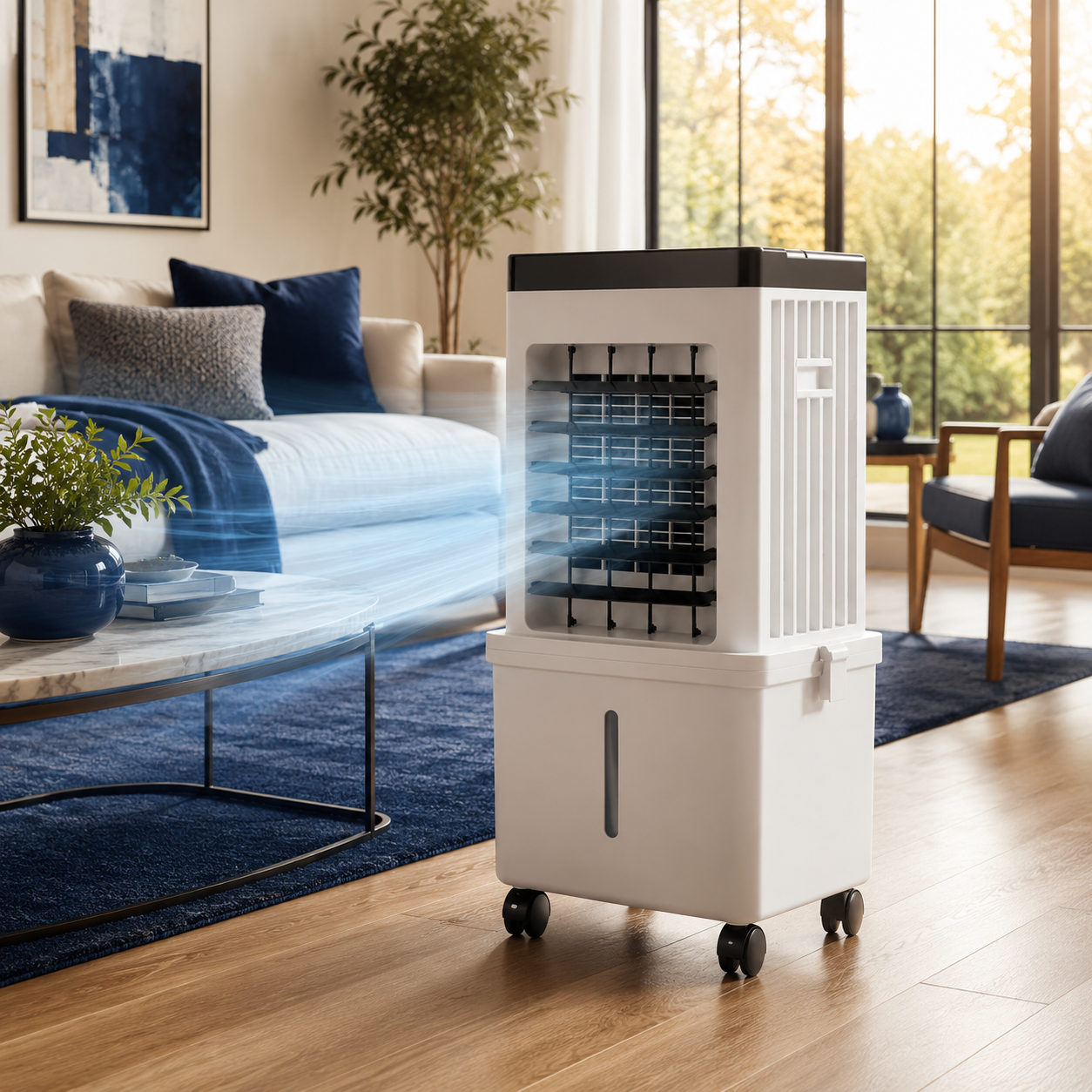 3-in-1 personal air cooler front view