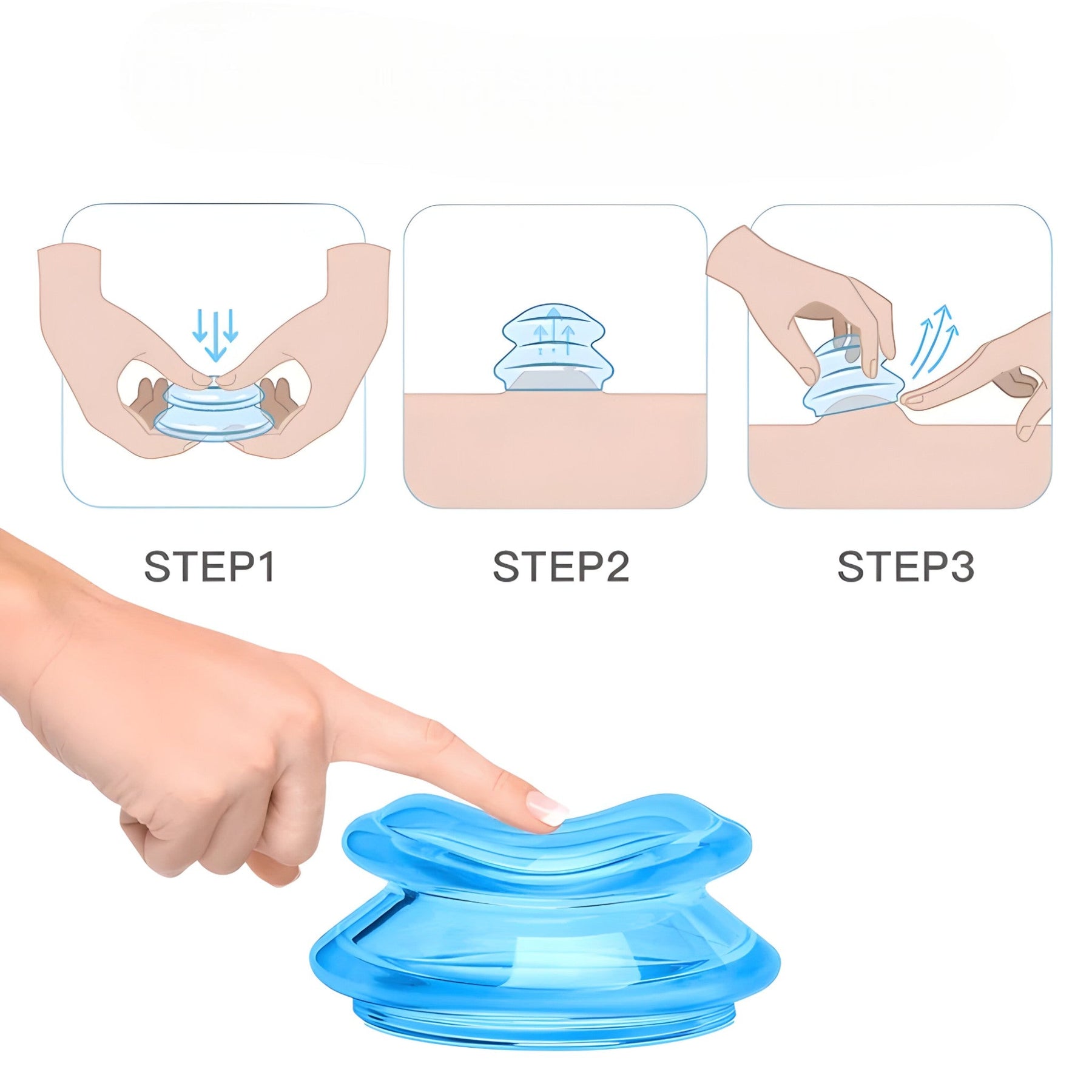 Silicone Cupping Therapy Set for Muscle Massage and Pain Relief