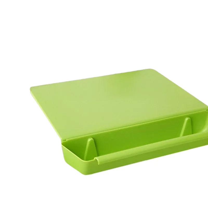 Multifunctional Cutting Board with Removable Scrap Collector Tray