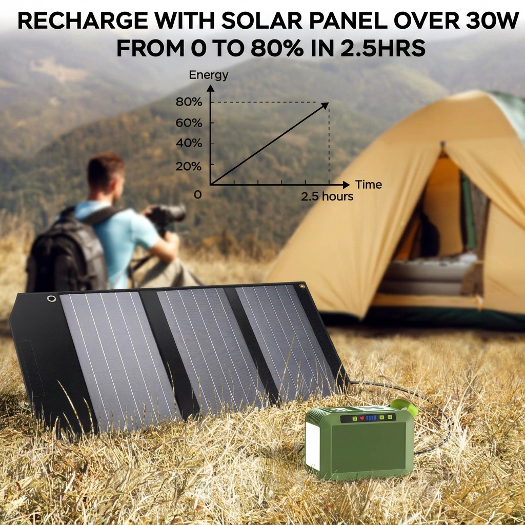 Portable power station output ports