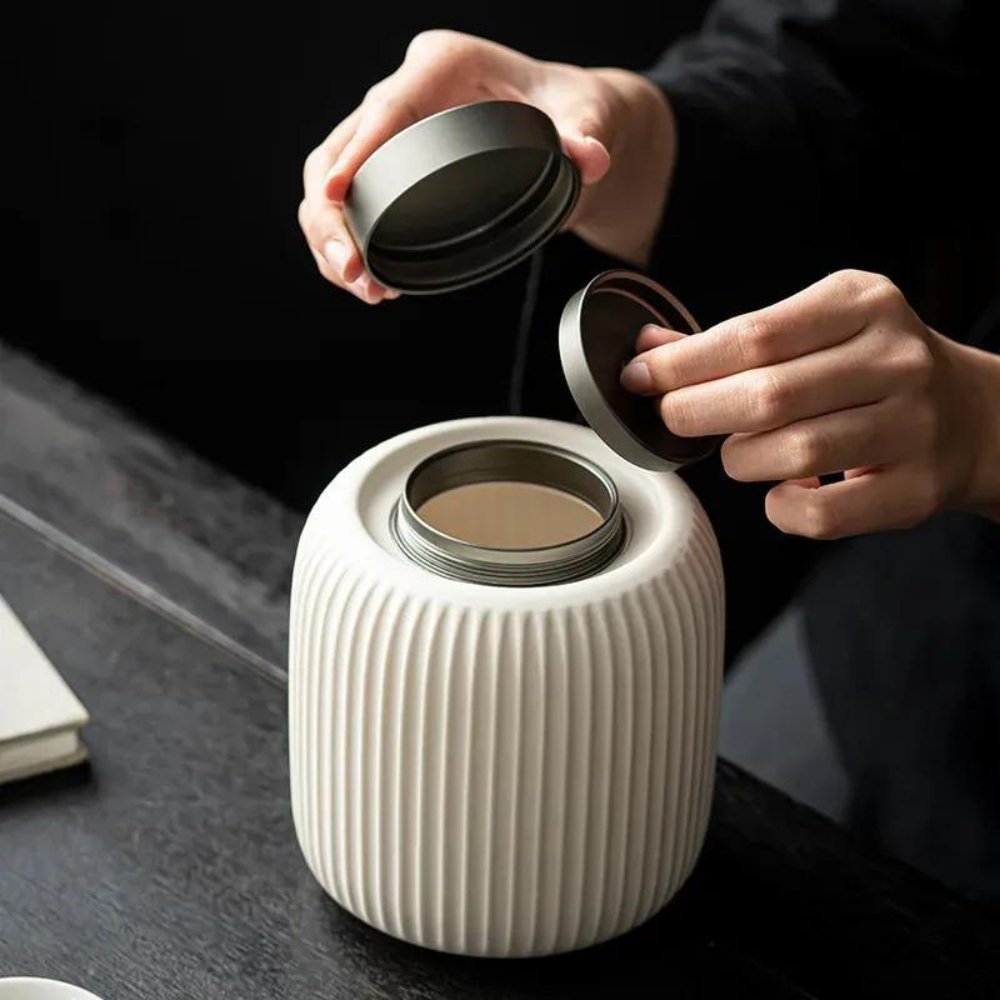 Ceramic Pet Cremation Urn | Dog & Cat Ashes Casket Memorial