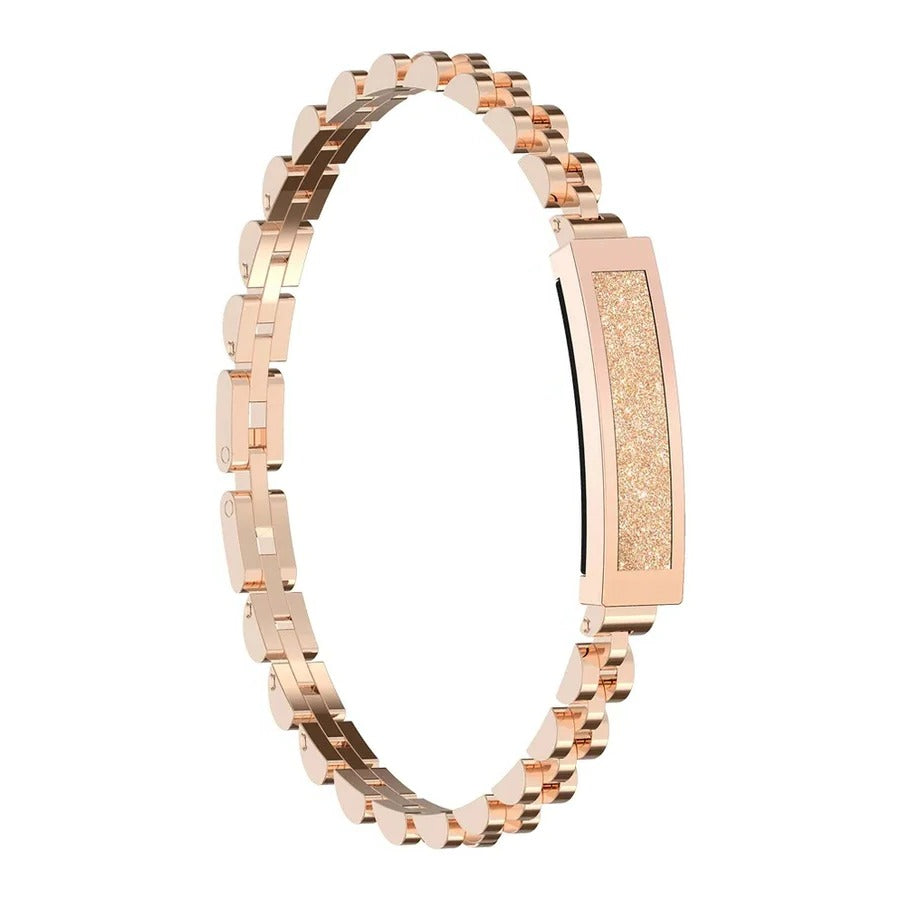 Women's Chain-Style Smart Bracelet – Elegant Fitness Tracker with Heart Rate, Sleep & Activity Monitoring
