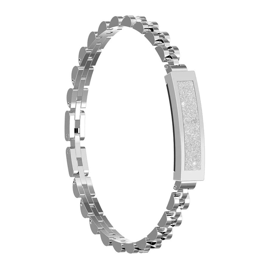 Women's Chain-Style Smart Bracelet – Elegant Fitness Tracker with Heart Rate, Sleep & Activity Monitoring