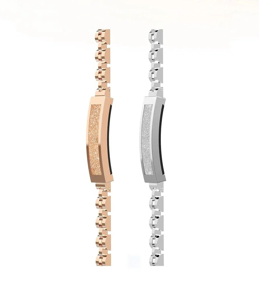 Women's Chain-Style Smart Bracelet – Elegant Fitness Tracker with Heart Rate, Sleep & Activity Monitoring